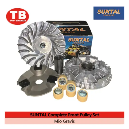 [YC404G] COMPLETE FRONT PULLEY SET / MIO GRAVIS / SUNTAL - CVT - LZD 