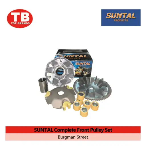 [YC404J] COMPLETE FRONT PULLEY SET / BURGMAN STREET / SUNTAL - CVT - LZD 