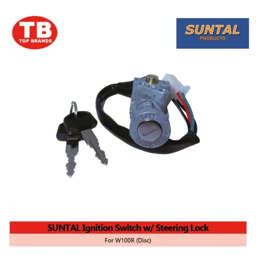 [YM008] IGNITION SWITCH / W100R DISC TYPE / SUNTAL - LZD 